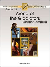 Arena of the Gladiators Orchestra sheet music cover